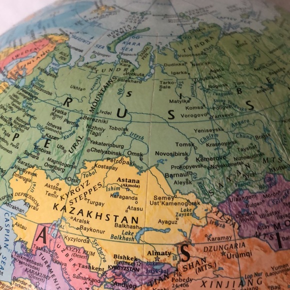 Globe master 12” geographic globe 2009 with meridian bar in excellent condition - Picture 6 of 8